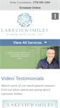 Mobile Screenshot of lakeviewsmileschicago.com